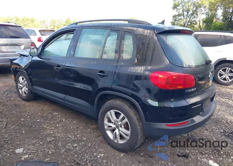 2017 Volkswagen Tiguan S/Limited z USA, uszkodzony, nr VIN WVGBV7AX1HK001202